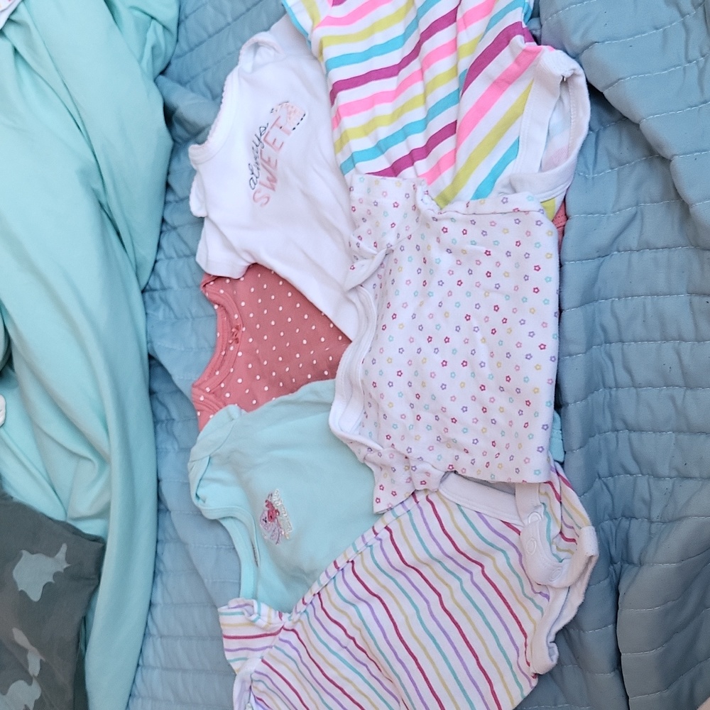 6 onzies short sleeve multiple brands newborn